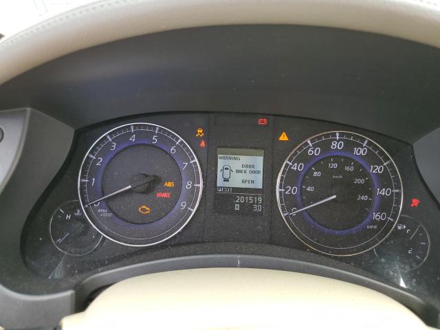 JN1AJ0HPXCM400487 - 2012 INFINITI EX35 BASE Սև լուսանկար 9