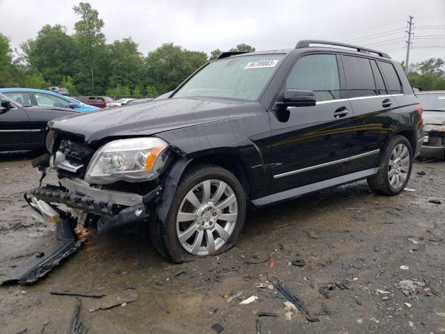 WDCGG8HB1AF369585 - 2010 MERCEDES-BENZ GLK 350 4MATIC BLACK photo 1