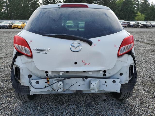 JM1DE1KZ0D0156050 - 2013 MAZDA MAZDA2 WHITE photo 6