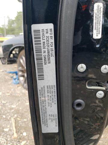 2C3CDZFJXMH526678 - 2021 DODGE CHALLENGER R/T SCAT PACK BLACK photo 13