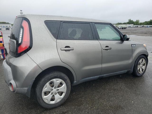 KNDJN2A24F7147438 - 2015 KIA SOUL GRAY photo 3