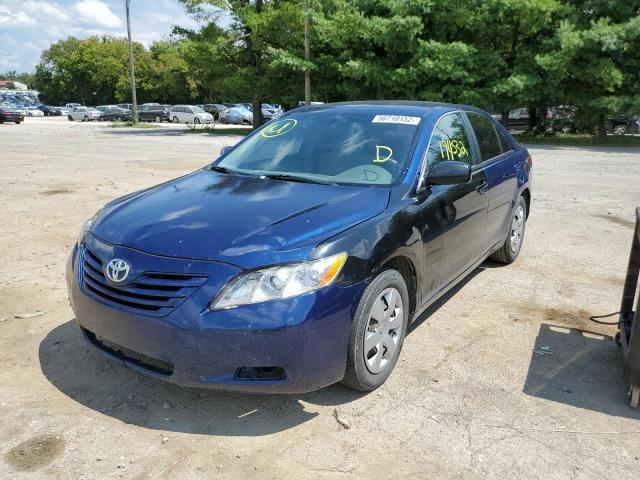 4T1BE46K28U258532 - 2008 TOYOTA CAMRY CE BLUE photo 2