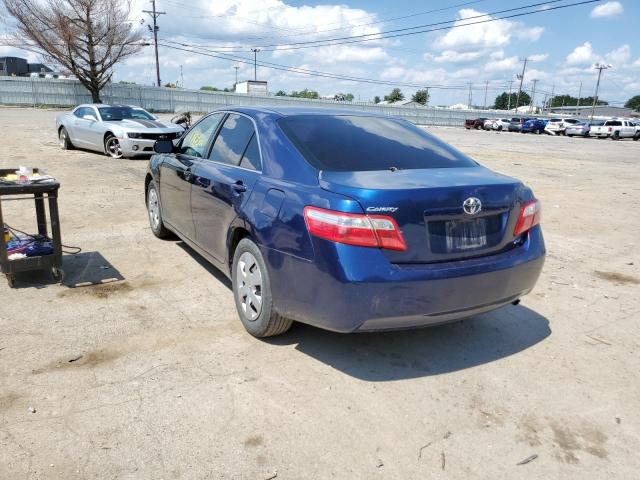 4T1BE46K28U258532 - 2008 TOYOTA CAMRY CE BLUE photo 3