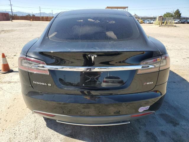 5YJSA1H19EFP50305 - 2014 TESLA MODEL S BLACK photo 6