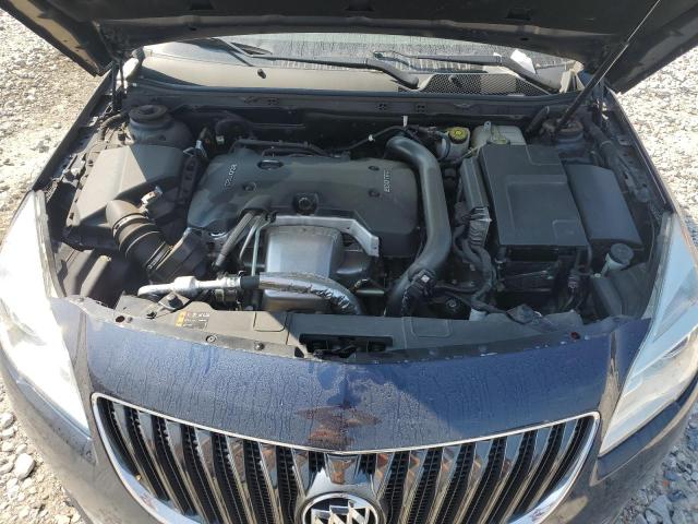 2G4GK5EX2G9144222 - 2016 BUICK REGAL BLUE photo 11