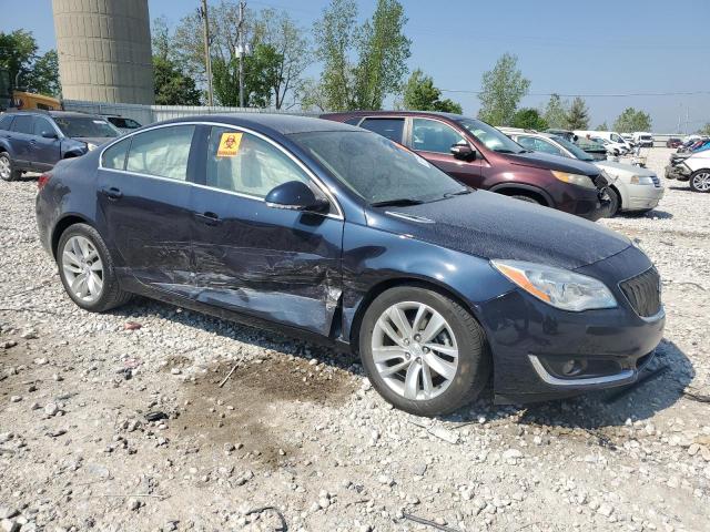 2G4GK5EX2G9144222 - 2016 BUICK REGAL BLUE photo 4