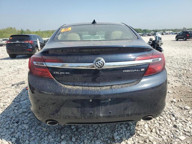 2G4GK5EX2G9144222 - 2016 BUICK REGAL BLUE photo 6