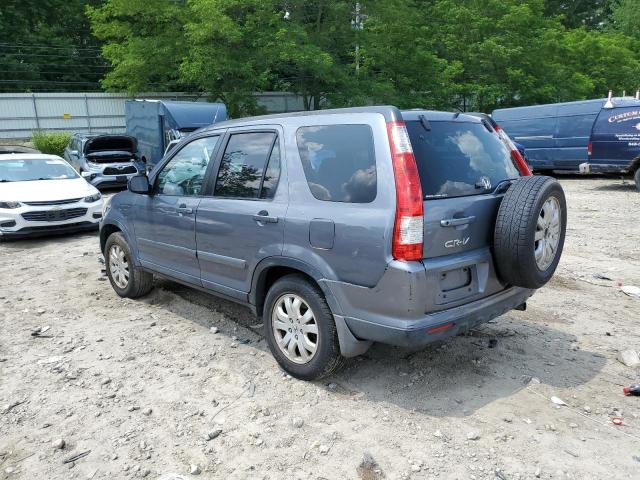 SHSRD78906U424109 - 2006 HONDA CR-V SE BLUE photo 2