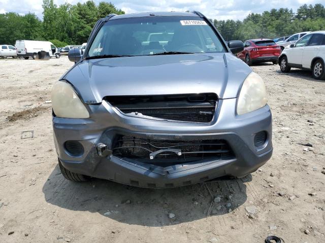 SHSRD78906U424109 - 2006 HONDA CR-V SE BLUE photo 5