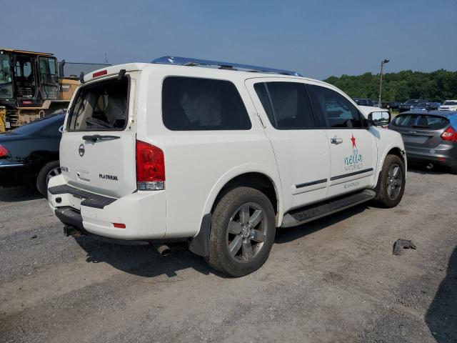 5N1AA0NE3CN610550 - 2012 NISSAN ARMADA SV WHITE photo 3