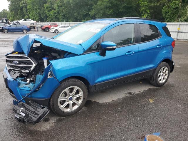 MAJ3S2GE4KC257786 - 2019 FORD ECOSPORT SE Bleu photo 1