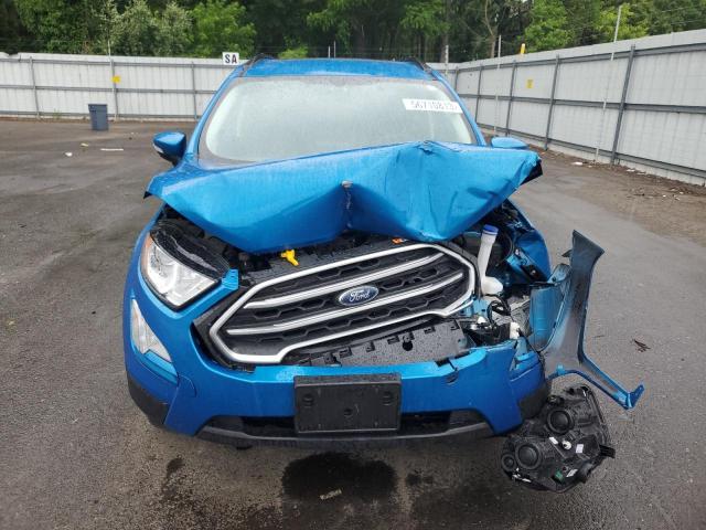 MAJ3S2GE4KC257786 - 2019 FORD ECOSPORT SE Bleu photo 5