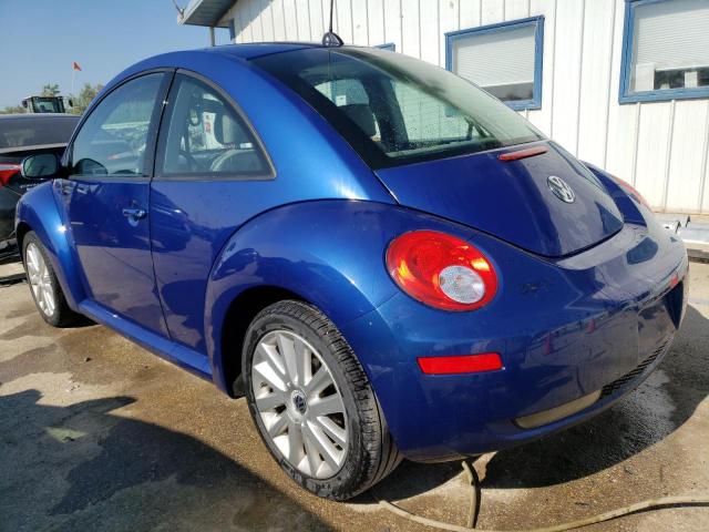 3VWRW31C18M525574 - 2008 VOLKSWAGEN NEW BEETLE S BLUE photo 2