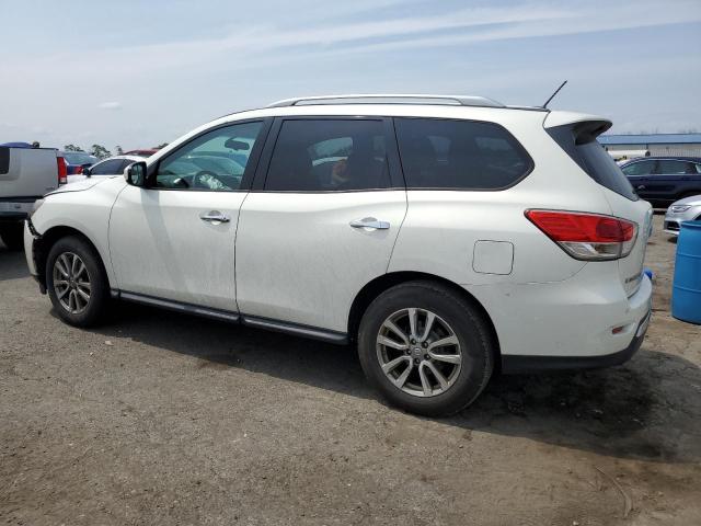 5N1AR2MM8EC734521 - 2014 NISSAN PATHFINDER S WHITE photo 2