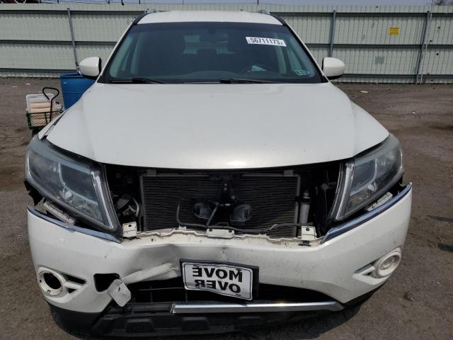 5N1AR2MM8EC734521 - 2014 NISSAN PATHFINDER S WHITE photo 5