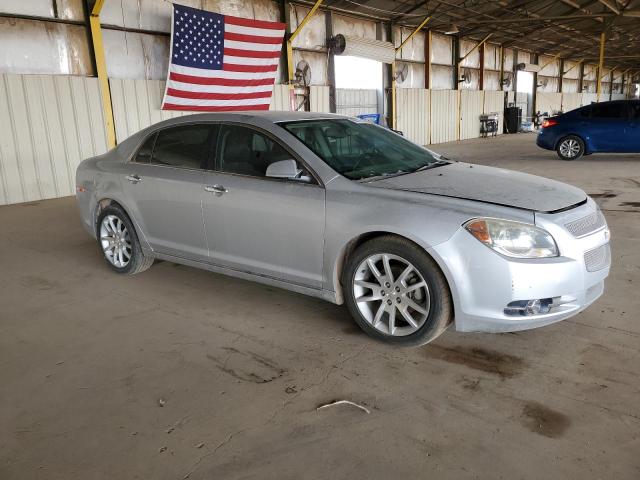 1G1ZG5E75CF366102 - 2012 CHEVROLET MALIBU LTZ ვერცხლისფერი ფოტო 4