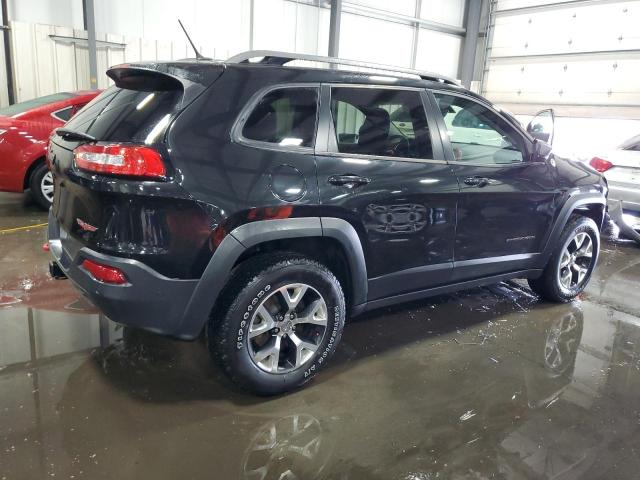 1C4PJMBSXEW187981 - 2014 JEEP CHEROKEE TRAILHAWK BLACK photo 3
