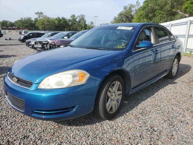 2G1WT57K291324079 - 2009 CHEVROLET IMPALA 1LT BLUE photo 1