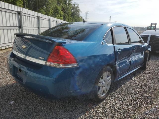 2G1WT57K291324079 - 2009 CHEVROLET IMPALA 1LT BLUE photo 3