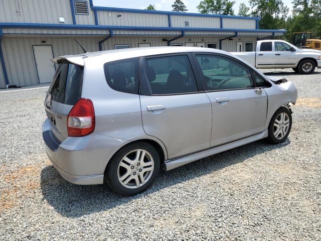 JHMGD38697S018894 - 2007 HONDA FIT S 银色 照片 3