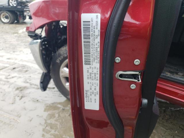 3C6UR5DJ1FG639636 - 2015 RAM 2500 SLT წითელი ფოტო 12