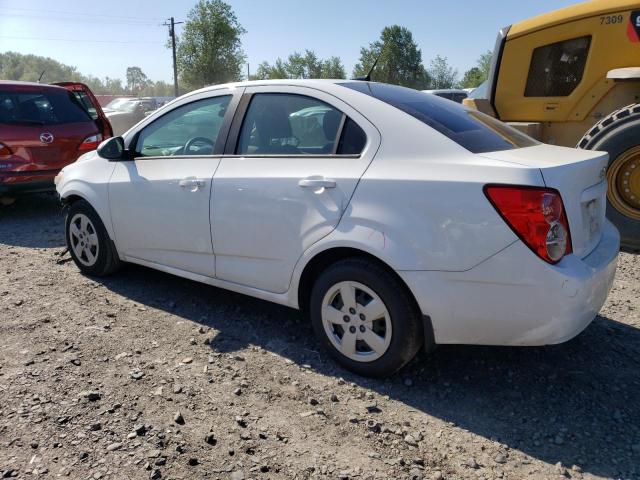 1G1JA5SG8E4210489 - 2014 CHEVROLET SONIC LS WHITE photo 2