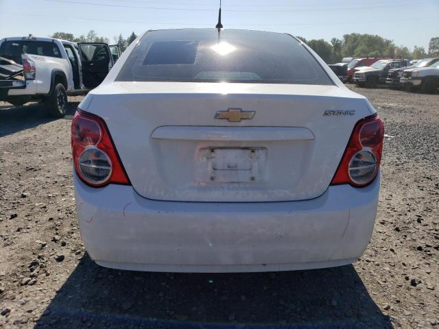 1G1JA5SG8E4210489 - 2014 CHEVROLET SONIC LS WHITE photo 6