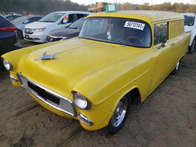 B55B177514 - 1955 CHEVROLET WAGON YELLOW photo 2