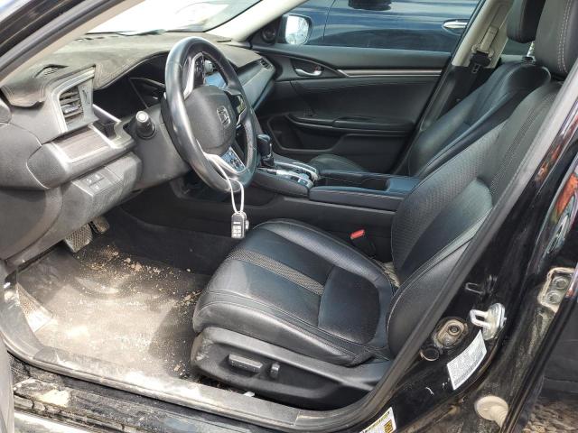 19XFC1F74ME013830 - 2021 HONDA CIVIC EXL შავი ფოტო 7