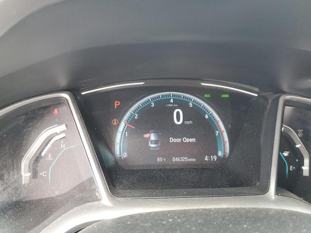 19XFC1F74ME013830 - 2021 HONDA CIVIC EXL შავი ფოტო 9