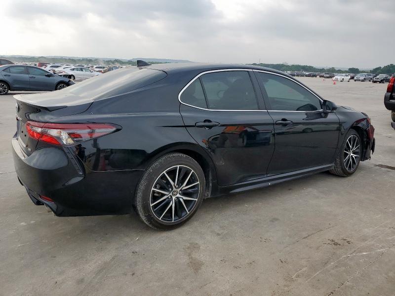 4T1G11AK4RU220373 - 2024 TOYOTA CAMRY SE NIGHT SHADE BLACK photo 3