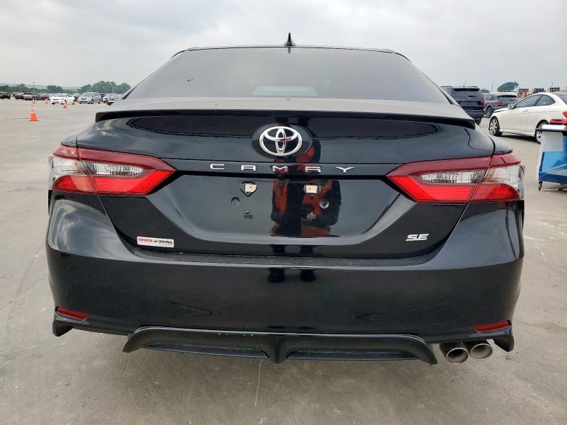 4T1G11AK4RU220373 - 2024 TOYOTA CAMRY SE NIGHT SHADE BLACK photo 6