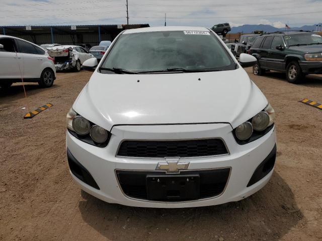 1G1JC5SH2E4184412 - 2014 CHEVROLET SONIC LT WHITE photo 5