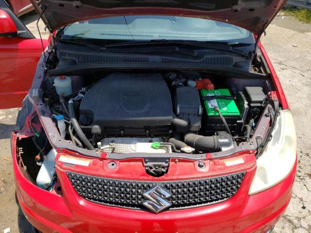 JS2YB5A37B6303303 - 2011 SUZUKI SX4 RED photo 12