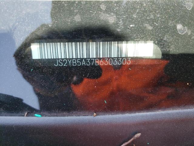 JS2YB5A37B6303303 - 2011 SUZUKI SX4 RED photo 14