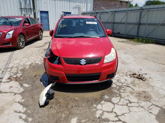 JS2YB5A37B6303303 - 2011 SUZUKI SX4 RED photo 5
