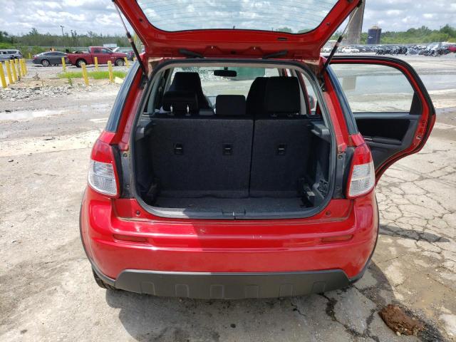 JS2YB5A37B6303303 - 2011 SUZUKI SX4 RED photo 6