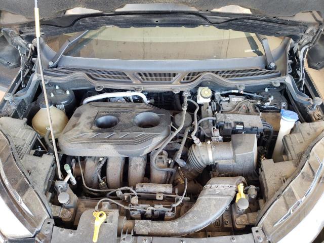 MAJ6S3GL2LC326722 - 2020 FORD ECOSPORT SE BLACK photo 11