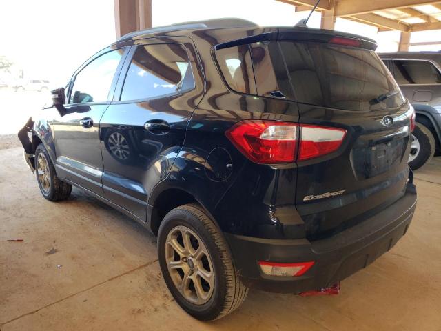 MAJ6S3GL2LC326722 - 2020 FORD ECOSPORT SE BLACK photo 2