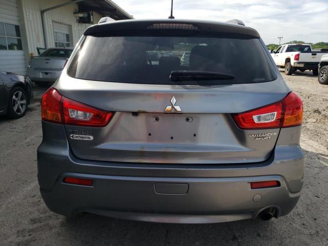 JA4AR4AU6CZ004809 - 2012 MITSUBISHI OUTLANDER SE SILVER photo 6