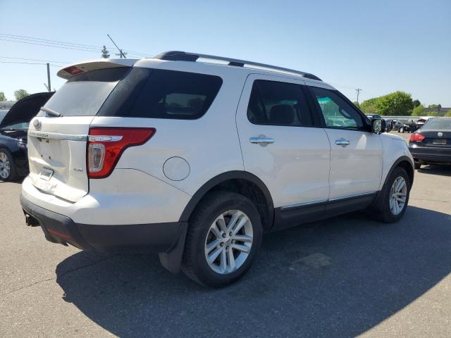 1FM5K8D82DGC37497 - 2013 FORD EXPLORER XLT თეთრი ფოტო 3