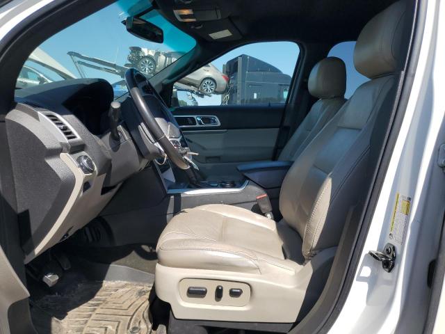 1FM5K8D82DGC37497 - 2013 FORD EXPLORER XLT თეთრი ფოტო 7