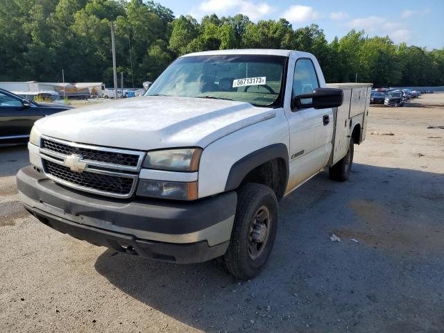 1GBHC24U37E167974 - 2007 CHEVROLET SILVERADO C2500 HEAVY DUTY WHITE photo 2