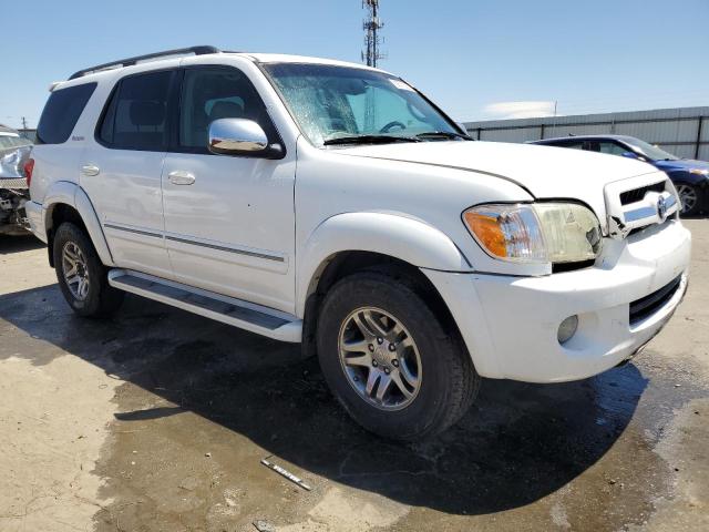 5TDBT48A67S285539 - 2007 TOYOTA SEQUOIA LIMITED WHITE photo 4