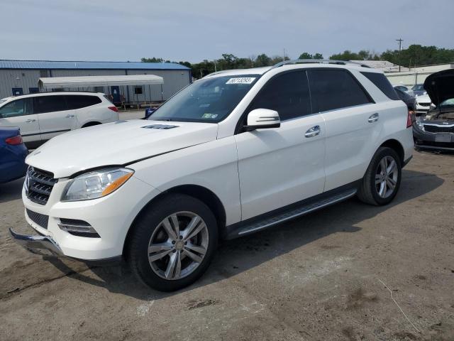 4JGDA5HB4FA556862 - 2015 MERCEDES-BENZ ML 350 4MATIC WHITE photo 1