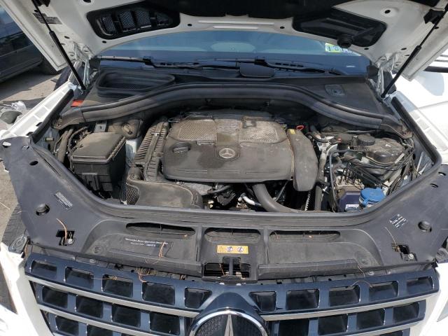 4JGDA5HB4FA556862 - 2015 MERCEDES-BENZ ML 350 4MATIC WHITE photo 11