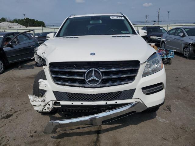 4JGDA5HB4FA556862 - 2015 MERCEDES-BENZ ML 350 4MATIC WHITE photo 5