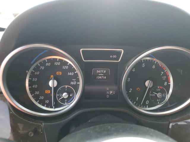 4JGDA5HB4FA556862 - 2015 MERCEDES-BENZ ML 350 4MATIC WHITE photo 9