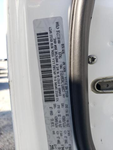 1C6RR7LTXKS607212 - 2019 RAM 1500 CLASS SLT 白色 照片 12