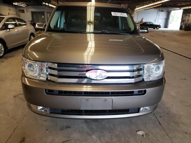 2FMGK5DC6CBD09951 - 2012 FORD FLEX LIMITED BROWN photo 5